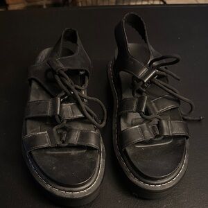 Mudd Black Sandals